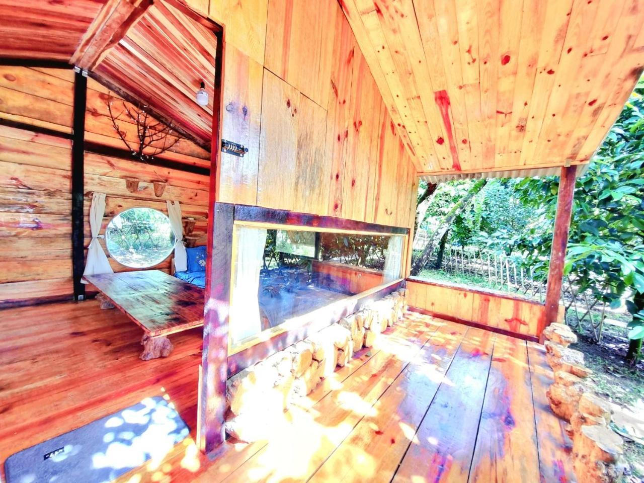 Homestay Vuon Trai Cay Nhiet Doi Vo Uu Garden Bảo Lộc Exterior foto