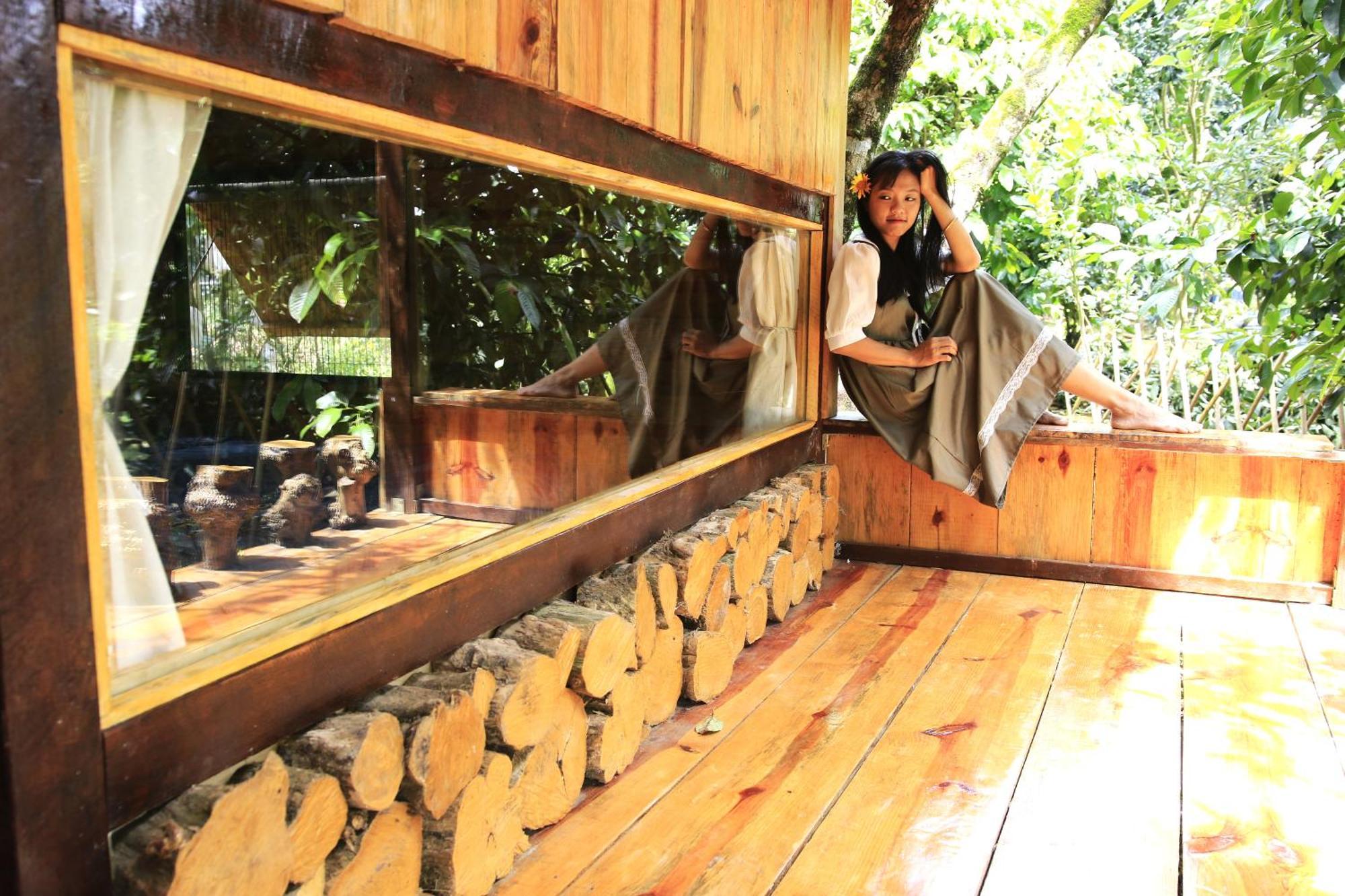 Homestay Vuon Trai Cay Nhiet Doi Vo Uu Garden Bảo Lộc Exterior foto