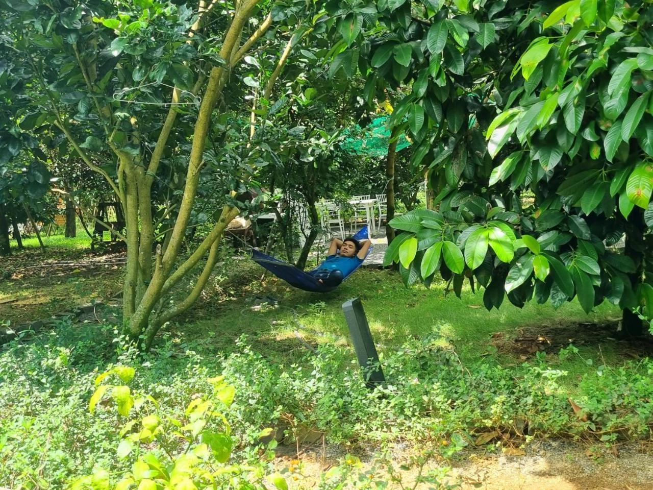 Homestay Vuon Trai Cay Nhiet Doi Vo Uu Garden Bảo Lộc Exterior foto