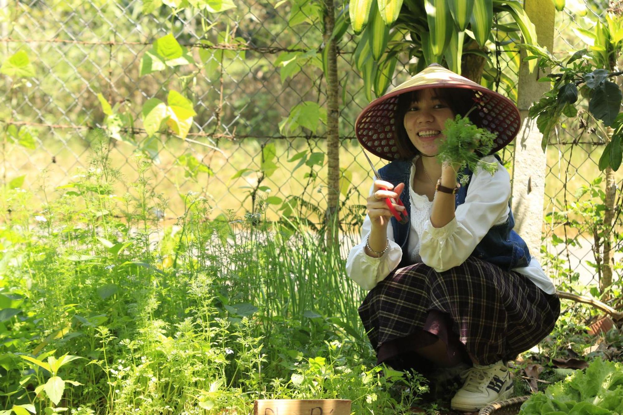 Homestay Vuon Trai Cay Nhiet Doi Vo Uu Garden Bảo Lộc Exterior foto