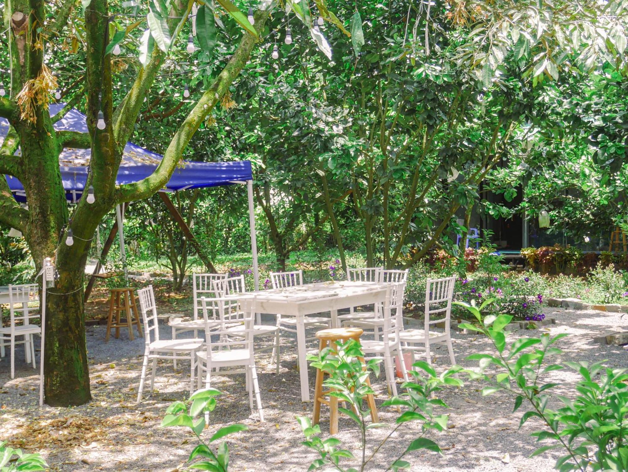 Homestay Vuon Trai Cay Nhiet Doi Vo Uu Garden Bảo Lộc Exterior foto
