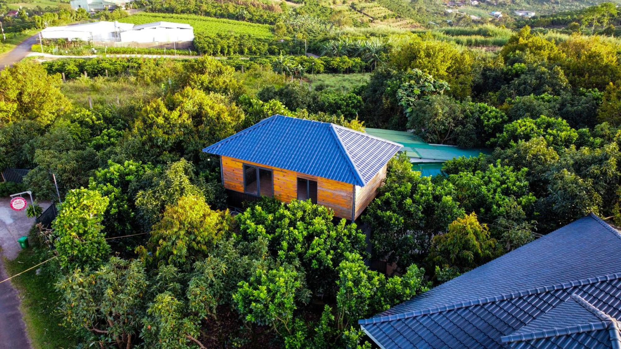 Homestay Vuon Trai Cay Nhiet Doi Vo Uu Garden Bảo Lộc Exterior foto